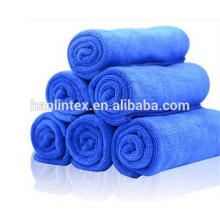 China fabricación absorbente seco seco microfibra toalla lavado de coche de limpieza
